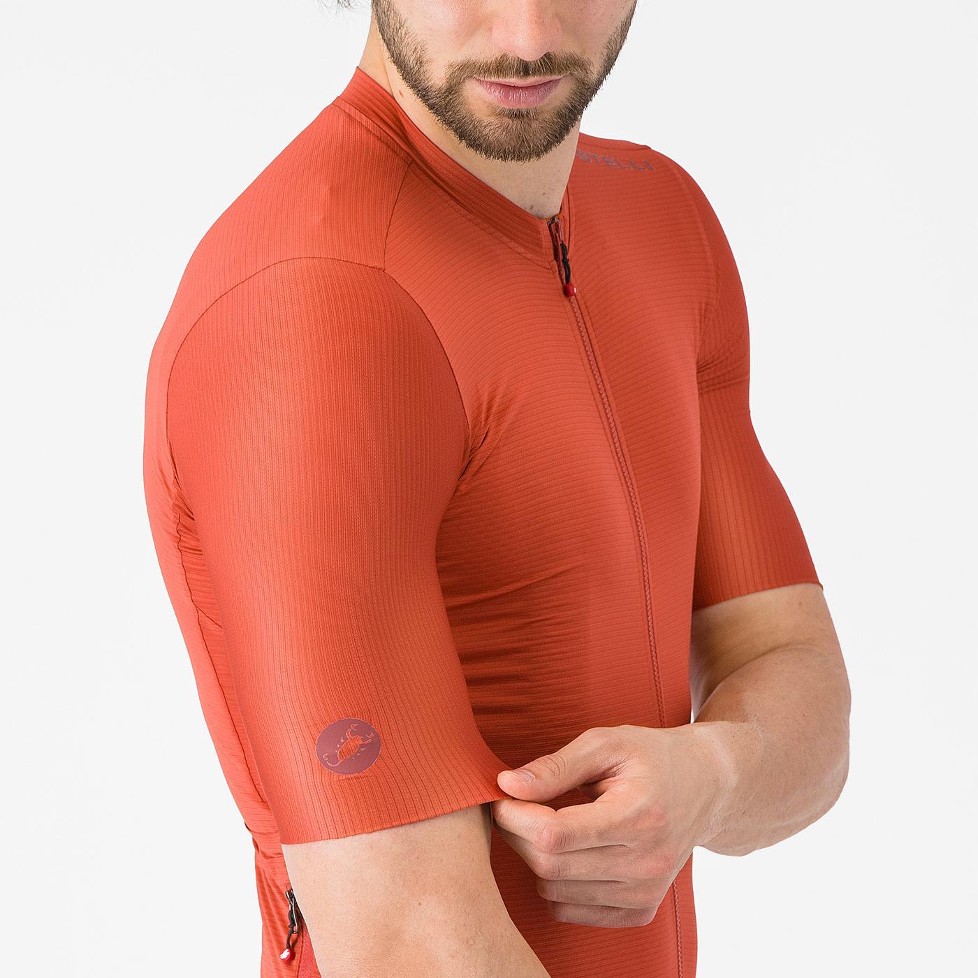 CASTELLI ESPRESSO 2 Short Sleeve Paprika Jersey