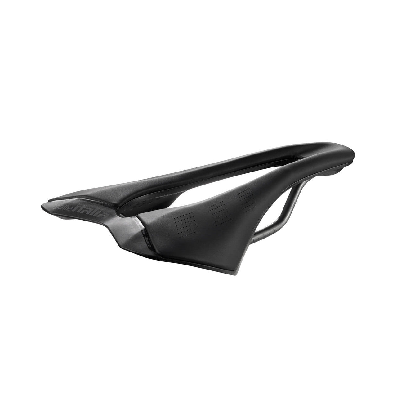 Saddle SELLE ITALIA SLR ELITE SUPERFLOW S3 130 mm Titanium Rails