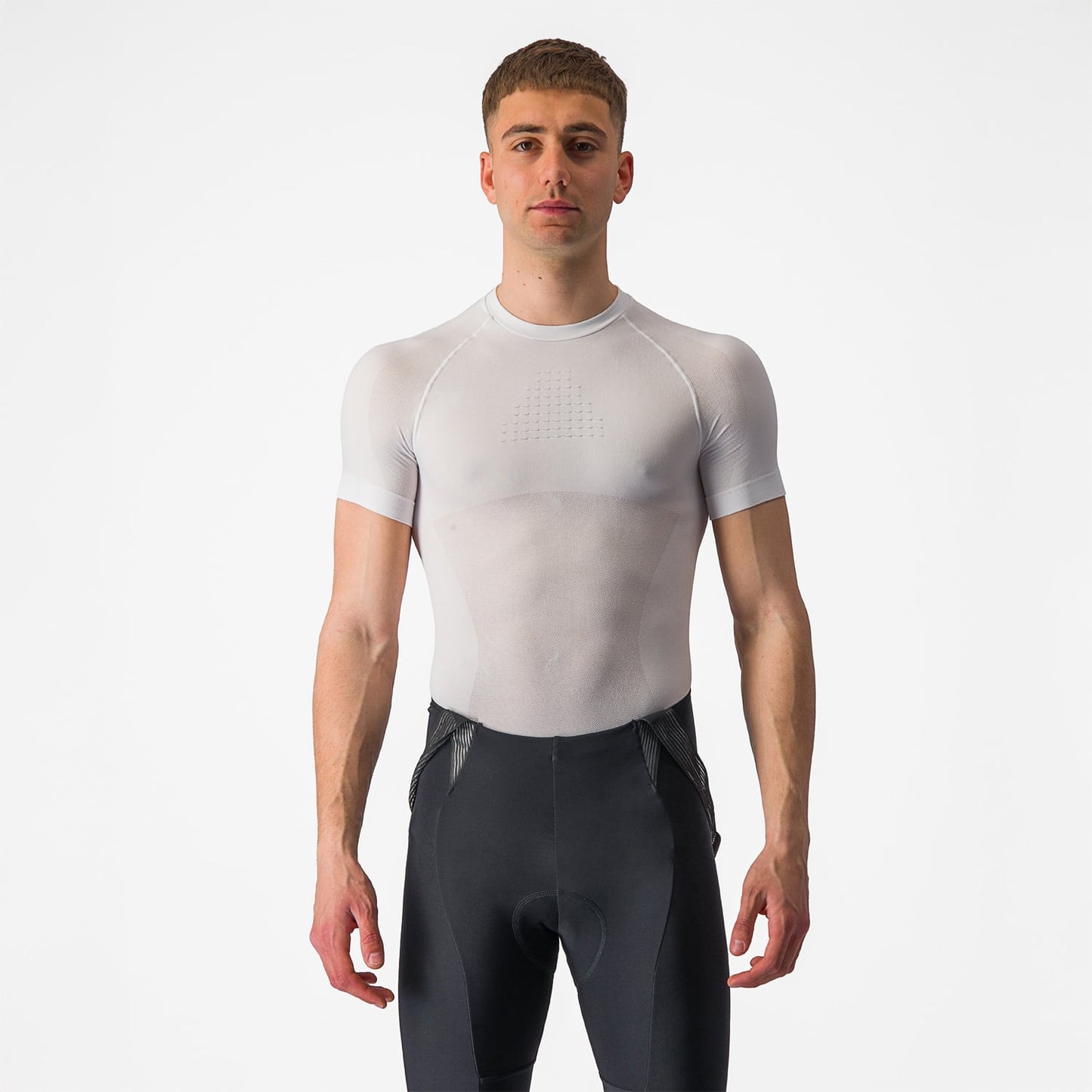 CASTELLI CORE SEAMLESS Short Sleeve Underwear White