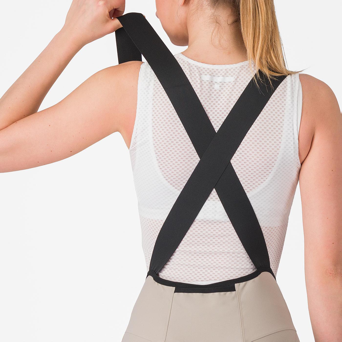 CASTELLI ESPRESSO W DT Women's Beige Bib Tight