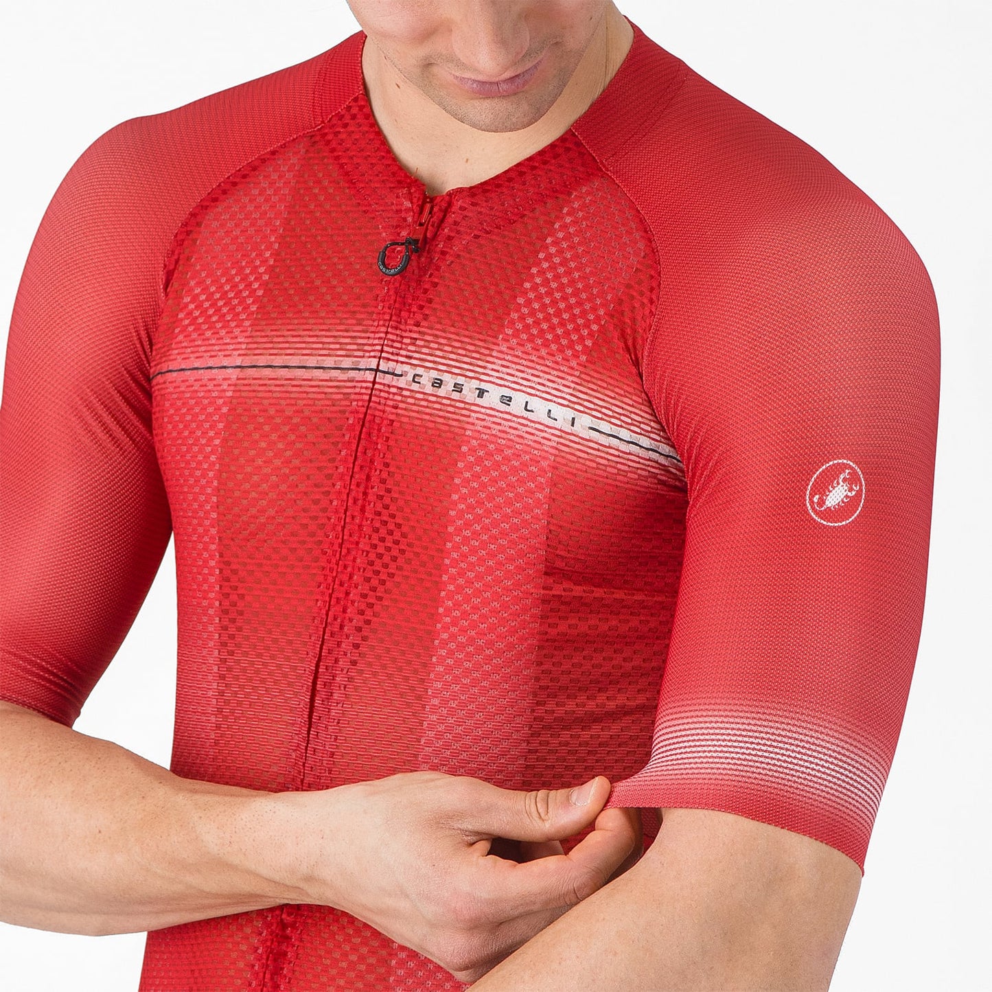 CASTELLI CLIMBER'S A/C Short Sleeve Jersey Red