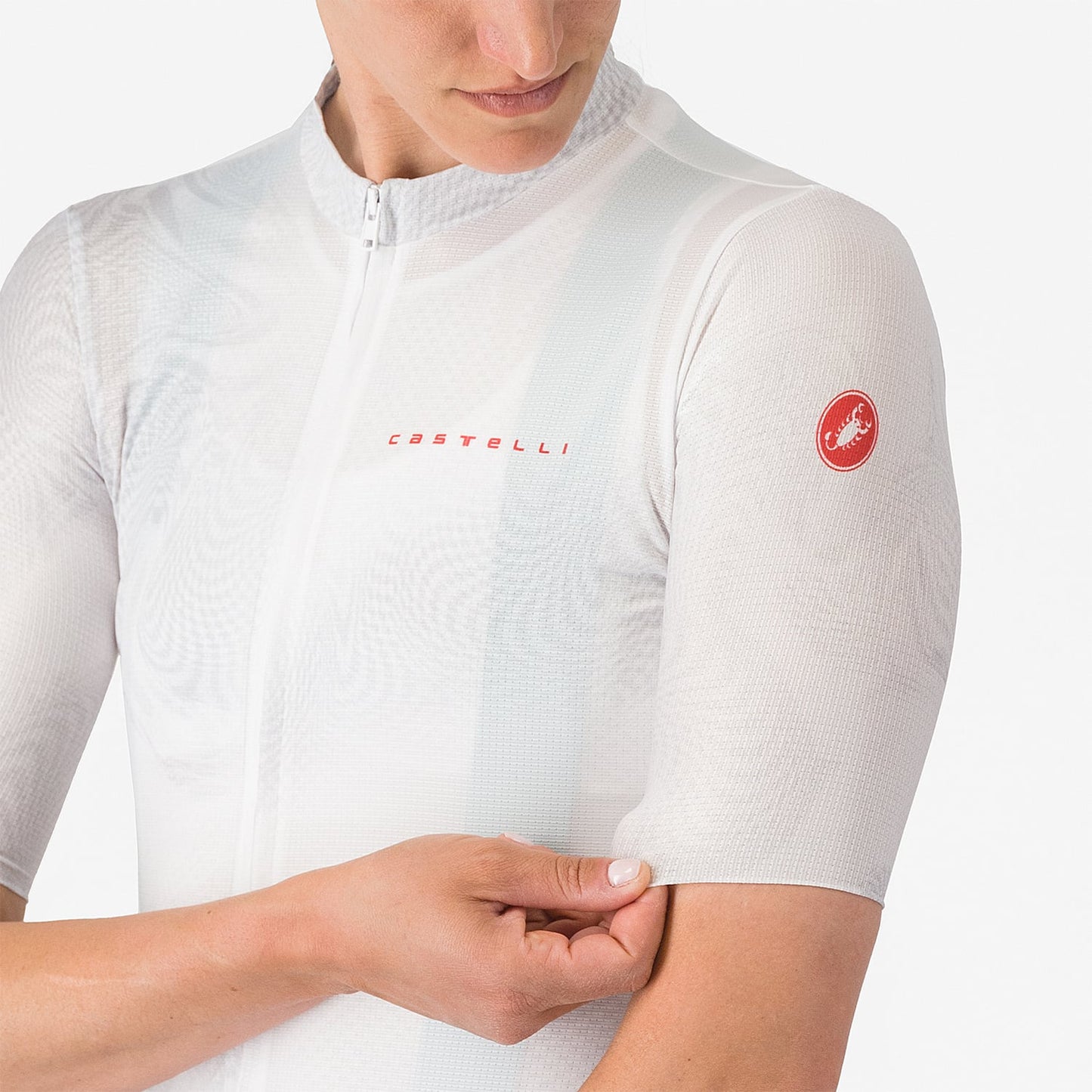 CASTELLI FANTASIA Ladies Short Sleeve Jersey White