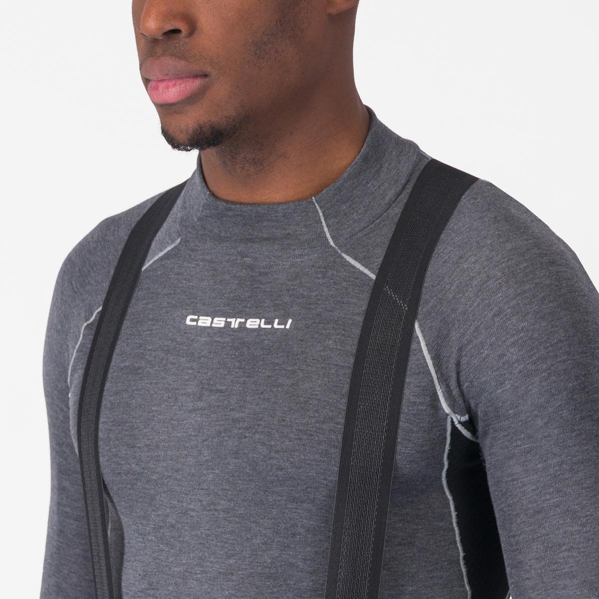 CASTELLI UNLIMITED Long Bib Shorts Black