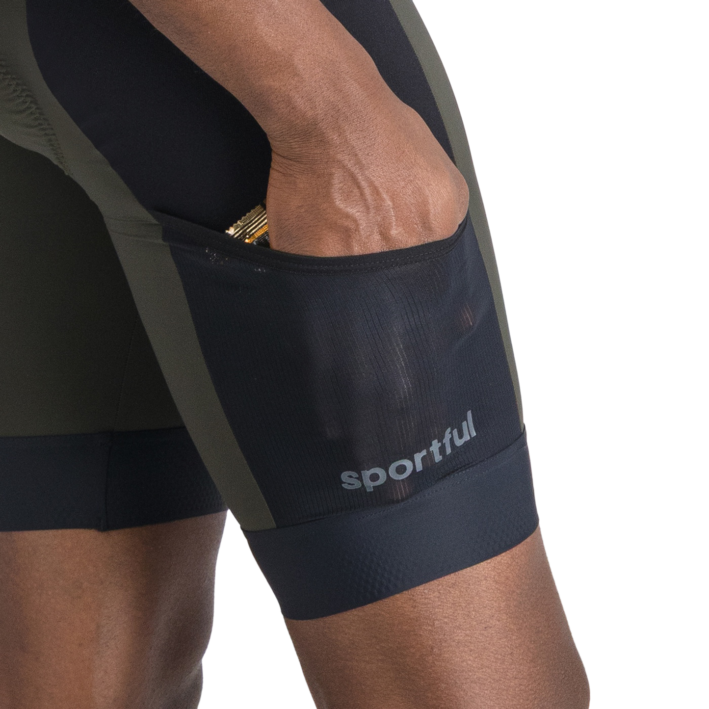 SPORTFUL SUPERGIARA 2 Bib Short Khaki/Black