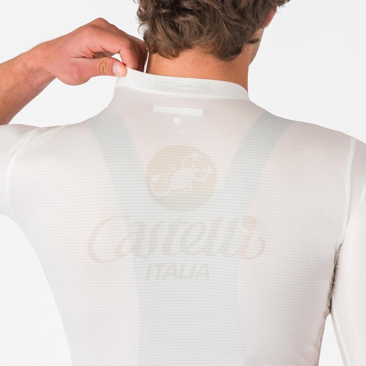 CASTELLI ESPRESSO 50th ANNIVERSARY Jersey Short Sleeve White