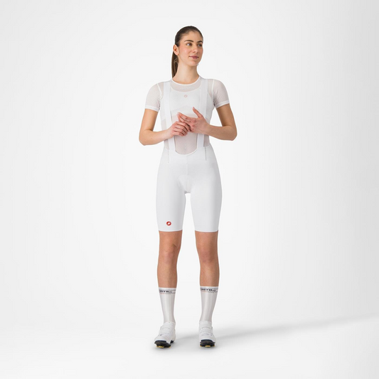 CASTELLI FREE AERO RACE S Women's Short Bibtights White