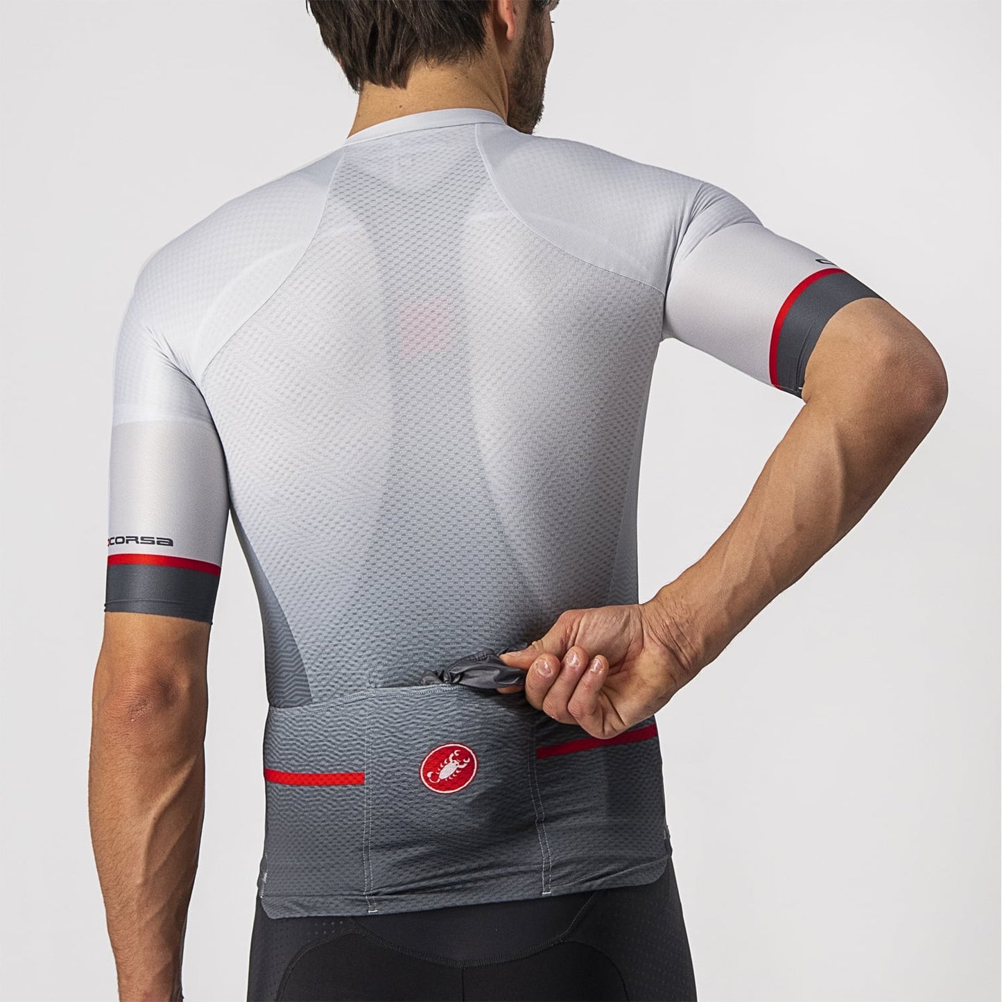 CASTELLI ARIA SHELL Jacket Dark Grey