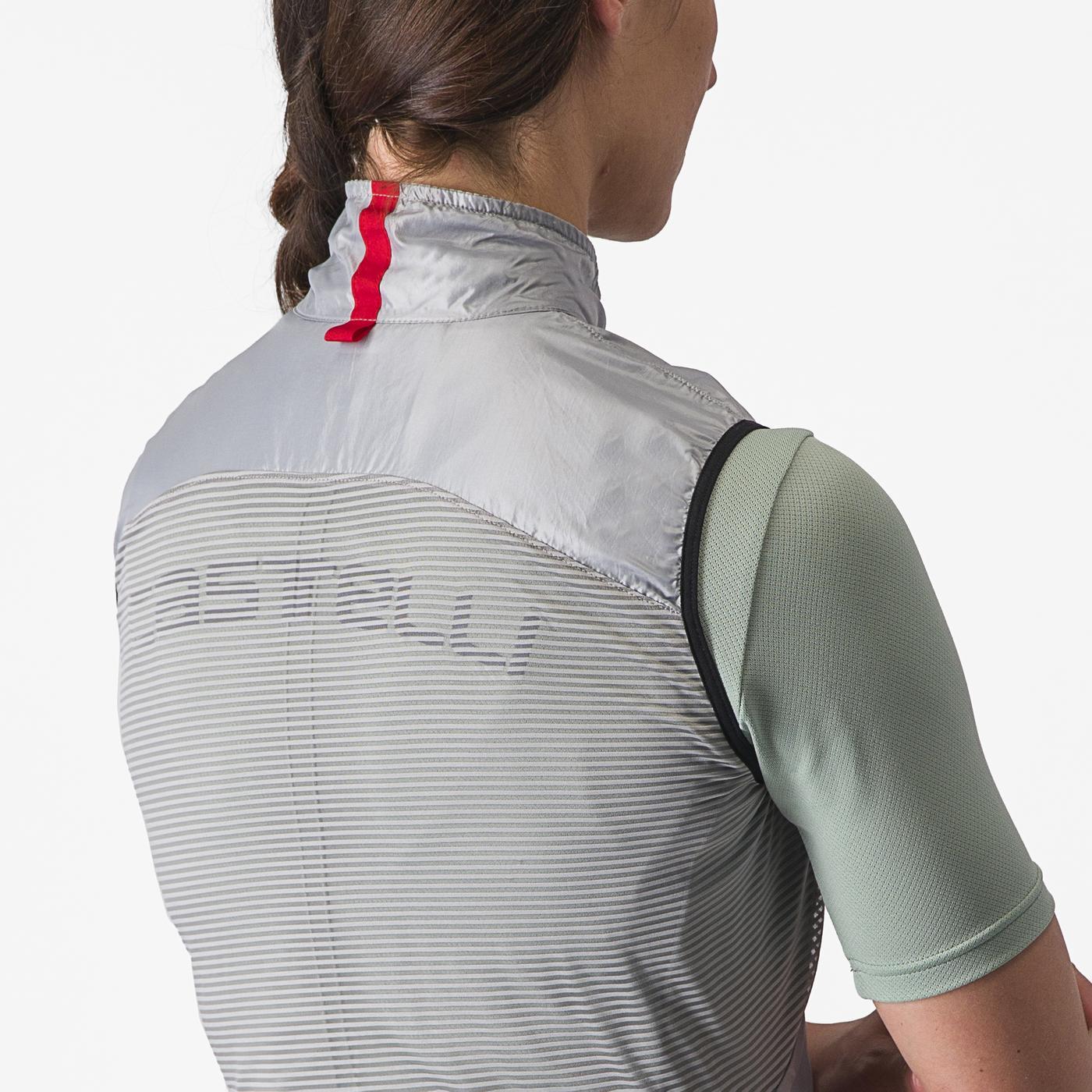 CASTELLI ARIA Women's Grey Sleeveless Jacket