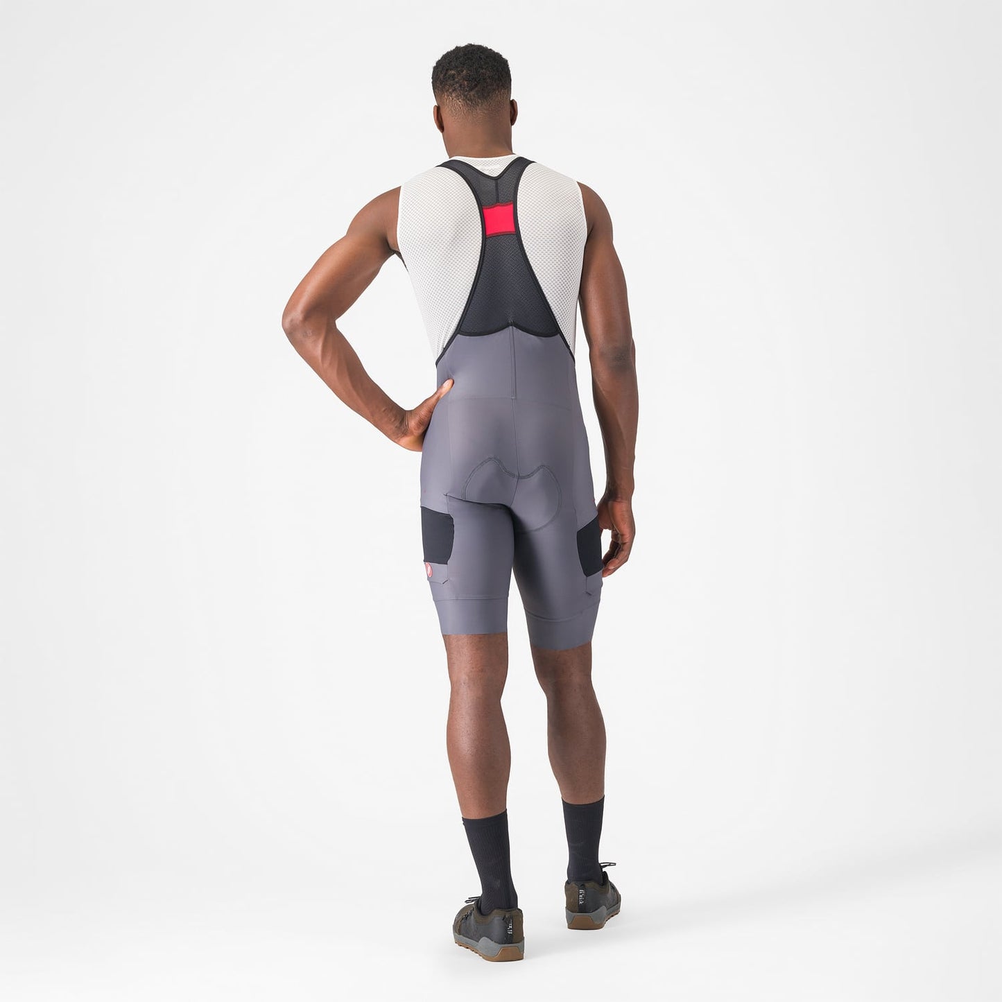 CASTELLI UNLIMITED CARGO Bibshorts Grey/Black