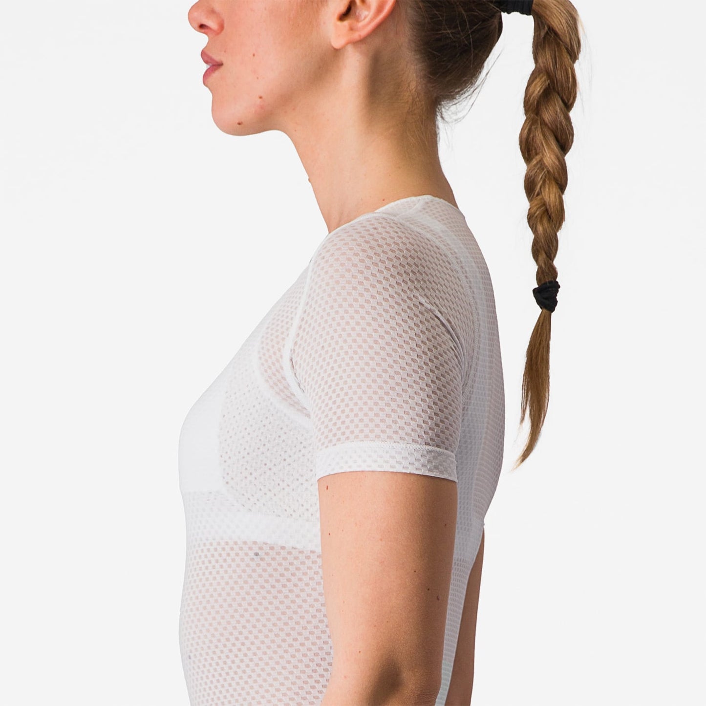 CASTELLI PRO MESH Women's Short Sleeve Underwear White