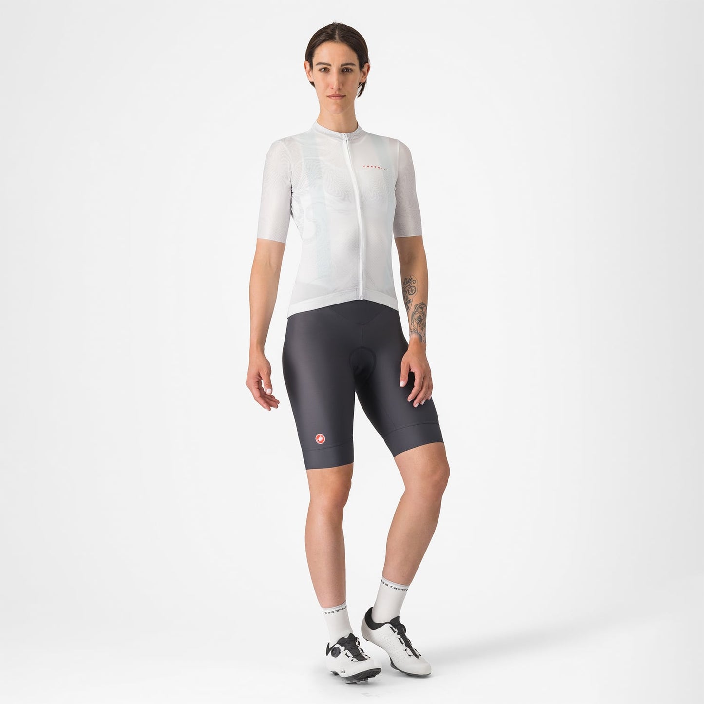 CASTELLI FANTASIA Ladies Short Sleeve Jersey White