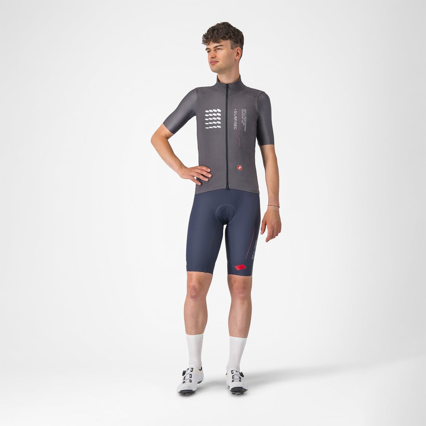 ESPRESSO R--A/D Smoke Grey sleeveless vest