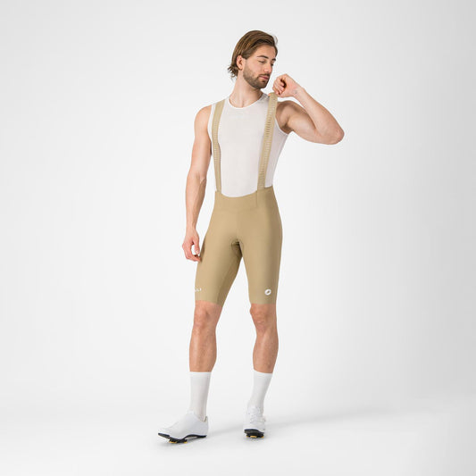CASTELLI ESPRESSO 2 Beige Elmwood Bib Short