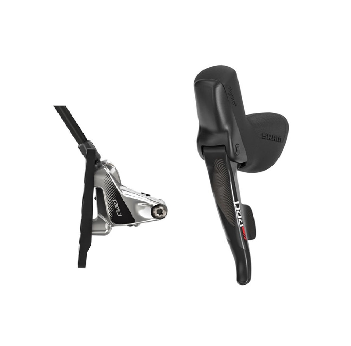 SRAM RED Left Lever and Front Caliper 11 Speed Flat Mount Discless