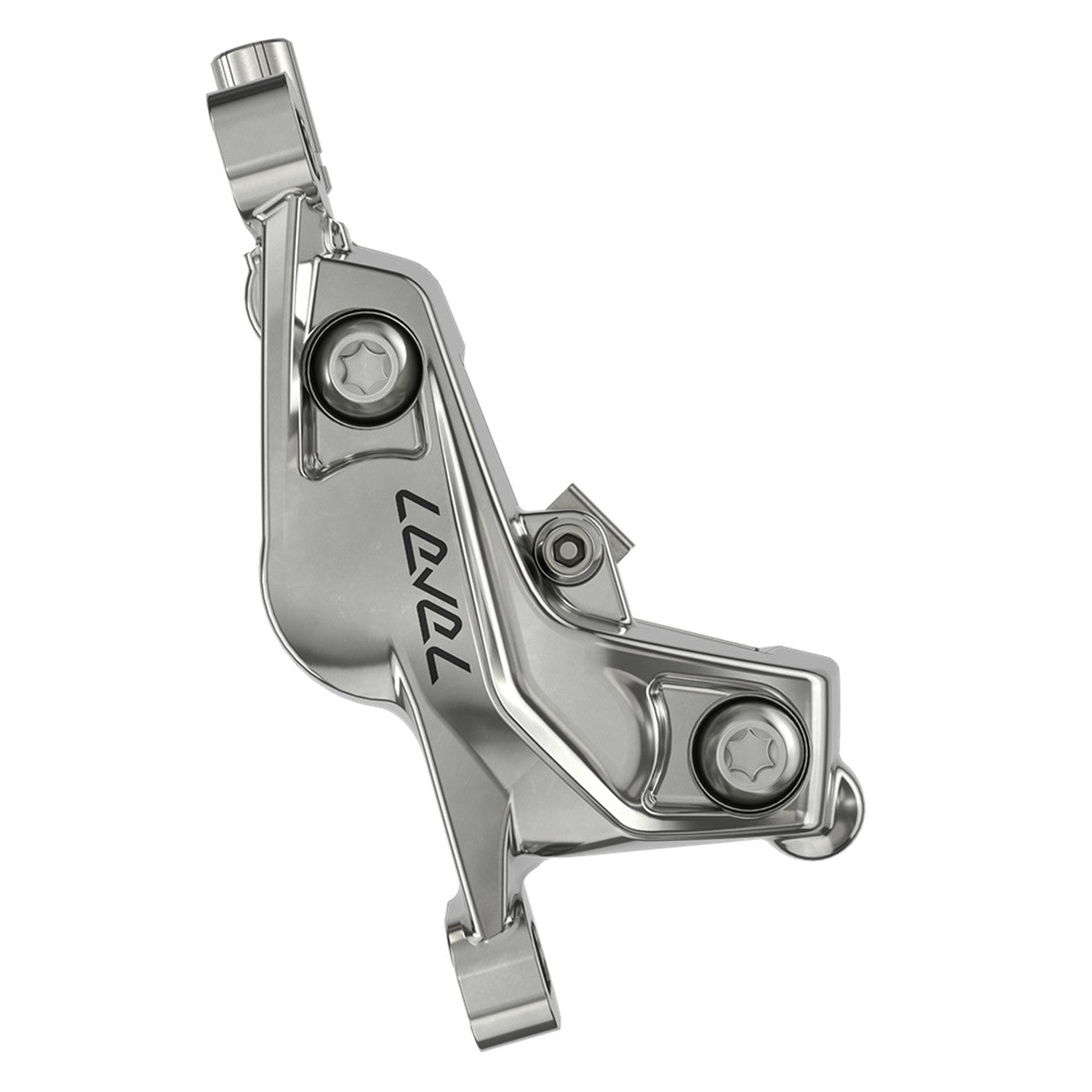 SRAM LEVEL ULTIMATE STEALTH 4-piston carbon front brake Silver Titanium hardware