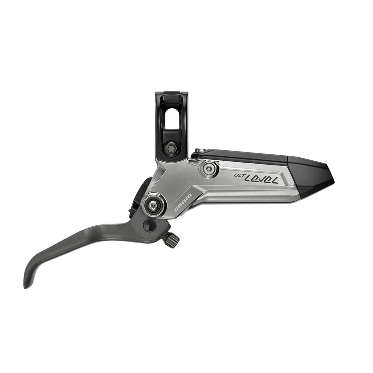 SRAM LEVEL ULTIMATE STEALTH 4-piston carbon front brake Silver Titanium hardware