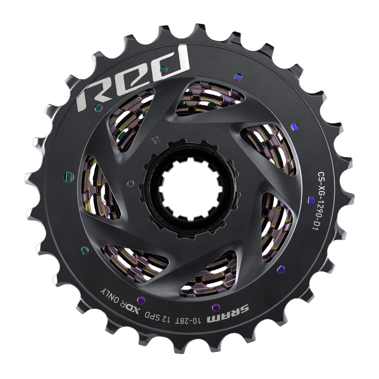 SRAM RED XG-1290 D1 Rainbow 12V cassette