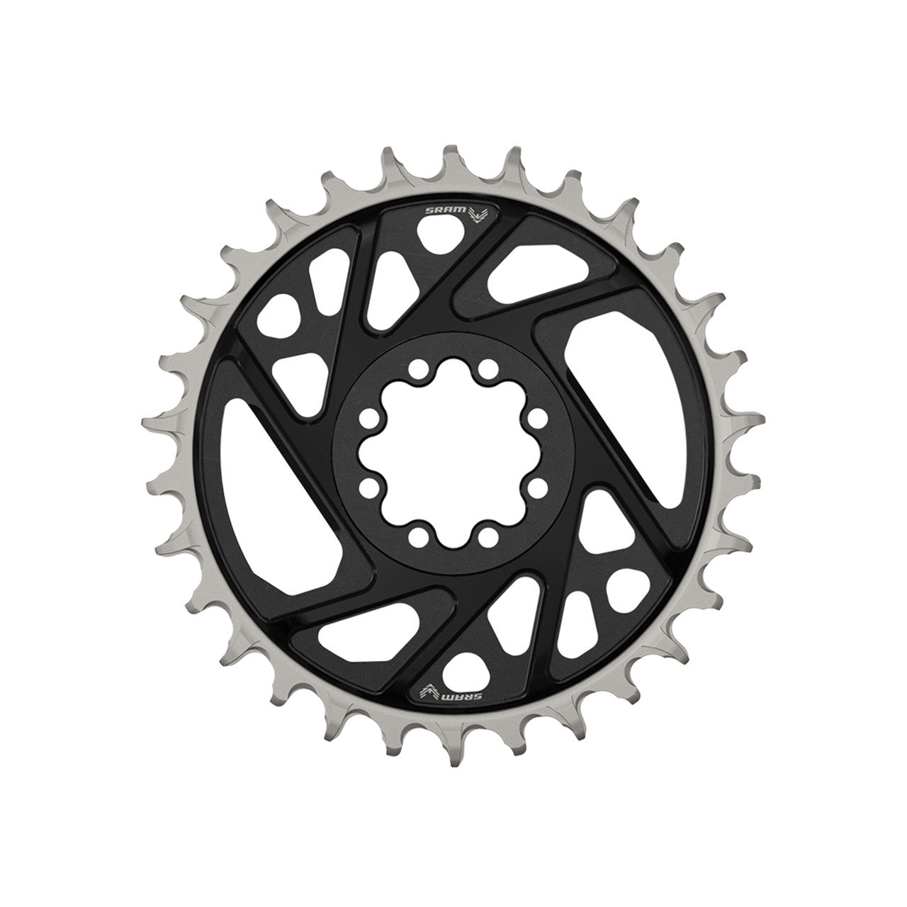 Chainring Mono SRAM XX T-TYPE EAGLE BOOST 12 Speed Direct Mount Offset 3mm Black