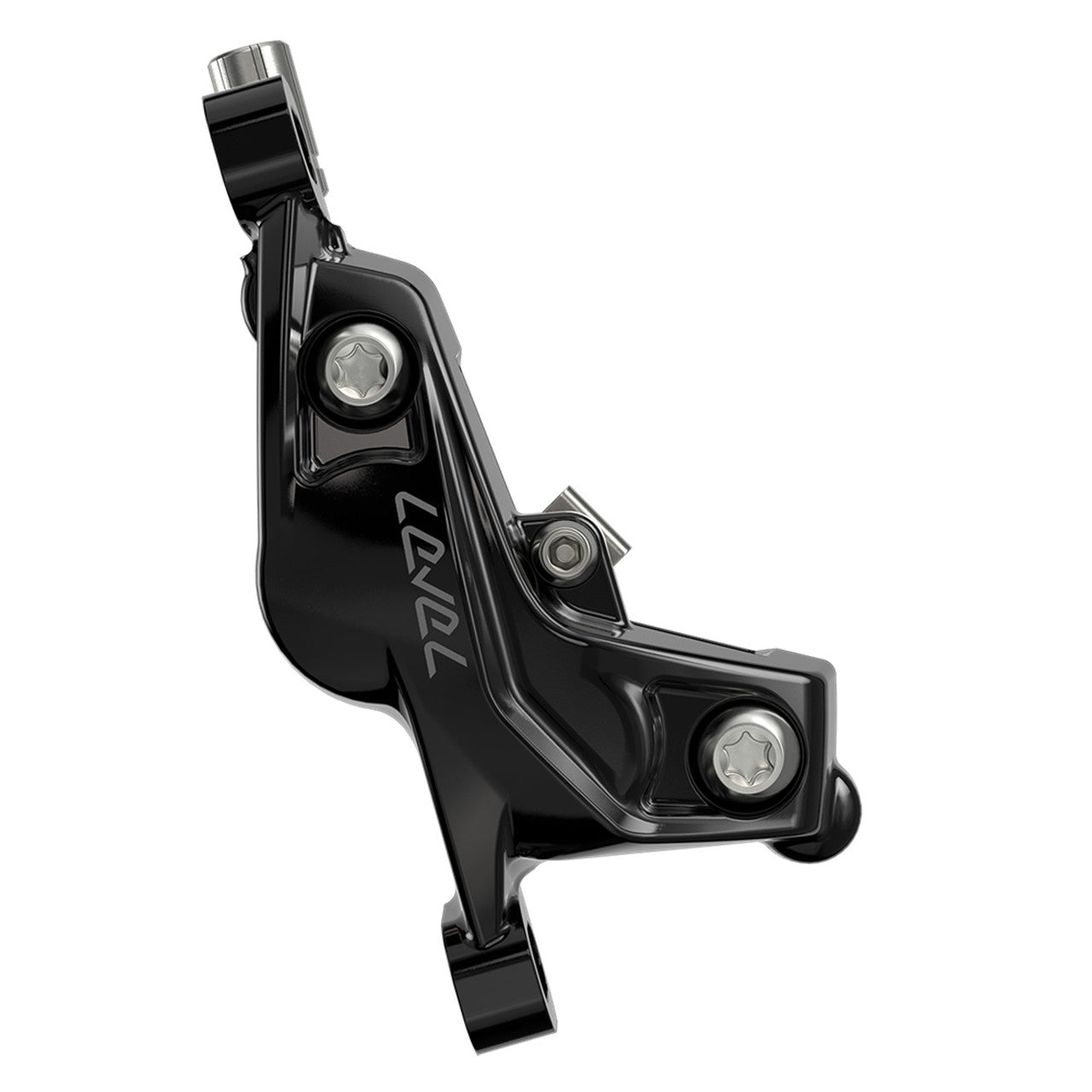 SRAM LEVEL SILVER STEALTH 4-piston rear brake Black