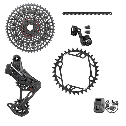 SRAM X0 104BCD AXS T-TYPE 36-Tooth 10/52 Crankless E-MTB Package