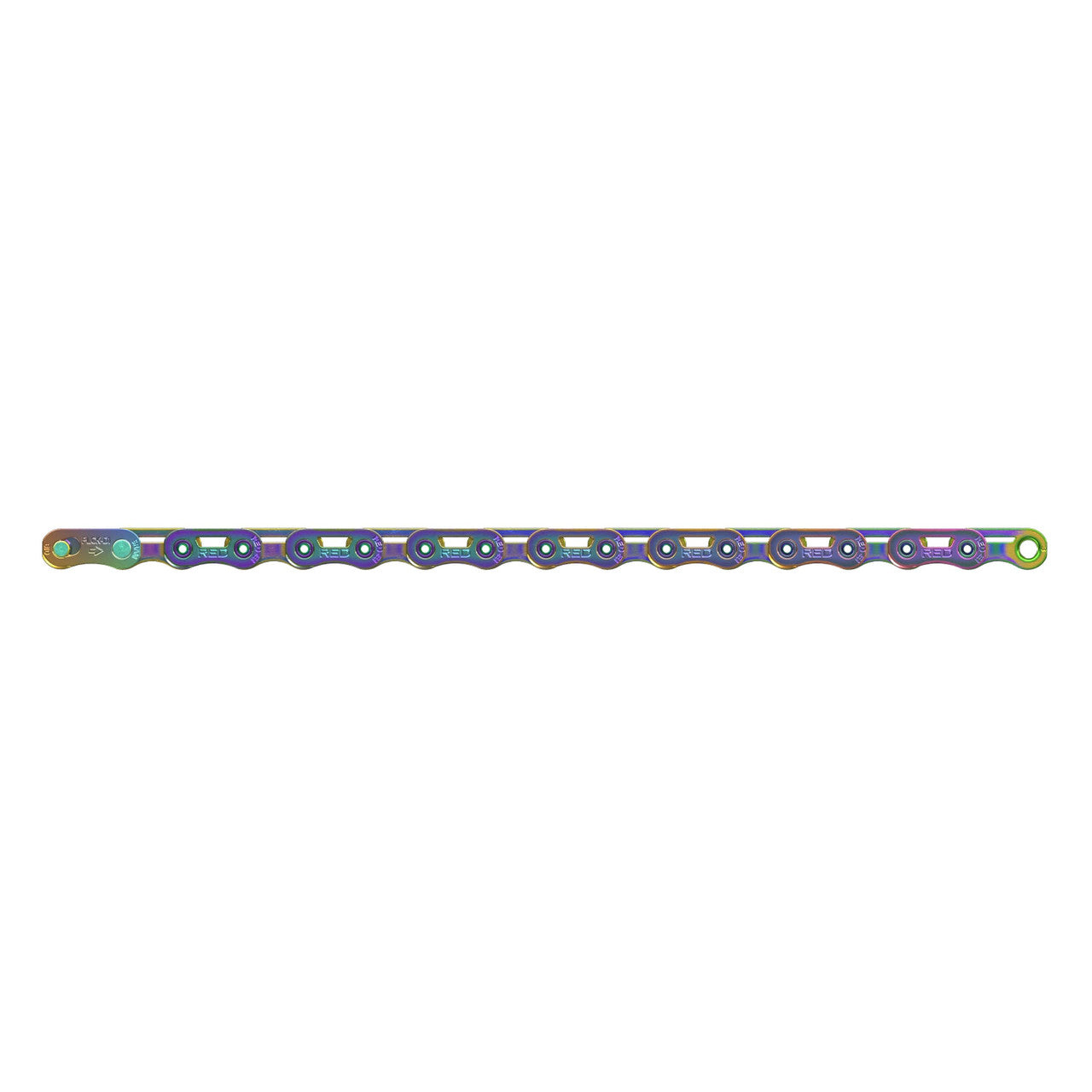 12V/13V SRAM RED AXS E1 FLATTOP RAINBOW 126 MAILLONS chain