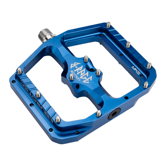 BURGTEC PENTHOUSE FLAT MK5 B-RAGE EDITION flat pedals Blue