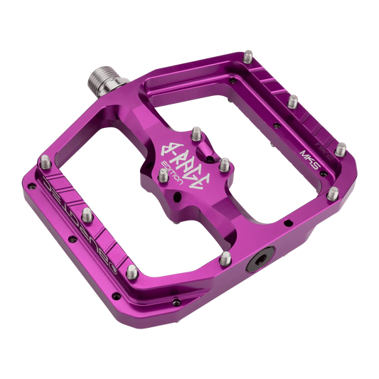 BURGTEC PENTHOUSE FLAT MK5 B-RAGE EDITION Violet flat pedals