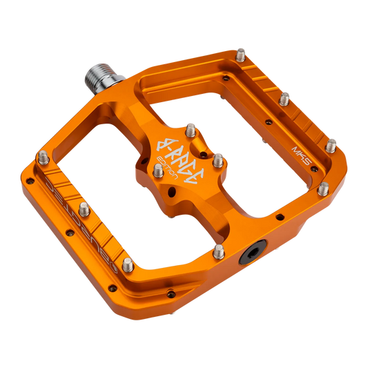 BURGTEC PENTHOUSE FLAT MK5 B-RAGE EDITION flat pedals Orange