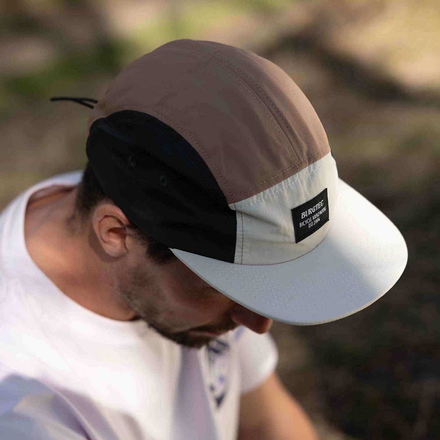 Cap BURGTEC COURIER FIVE PANEL Macchiato