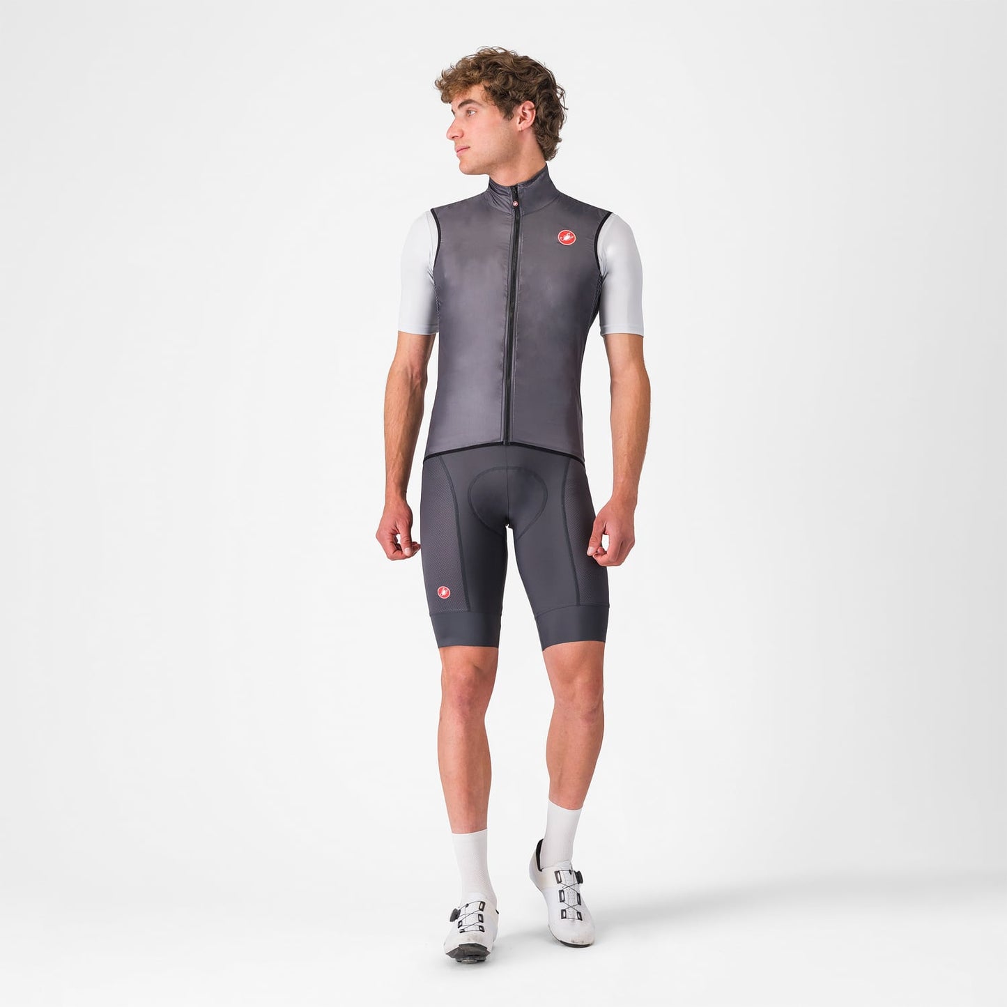 CASTELLI ARIA Sleeveless Vest Dark Grey