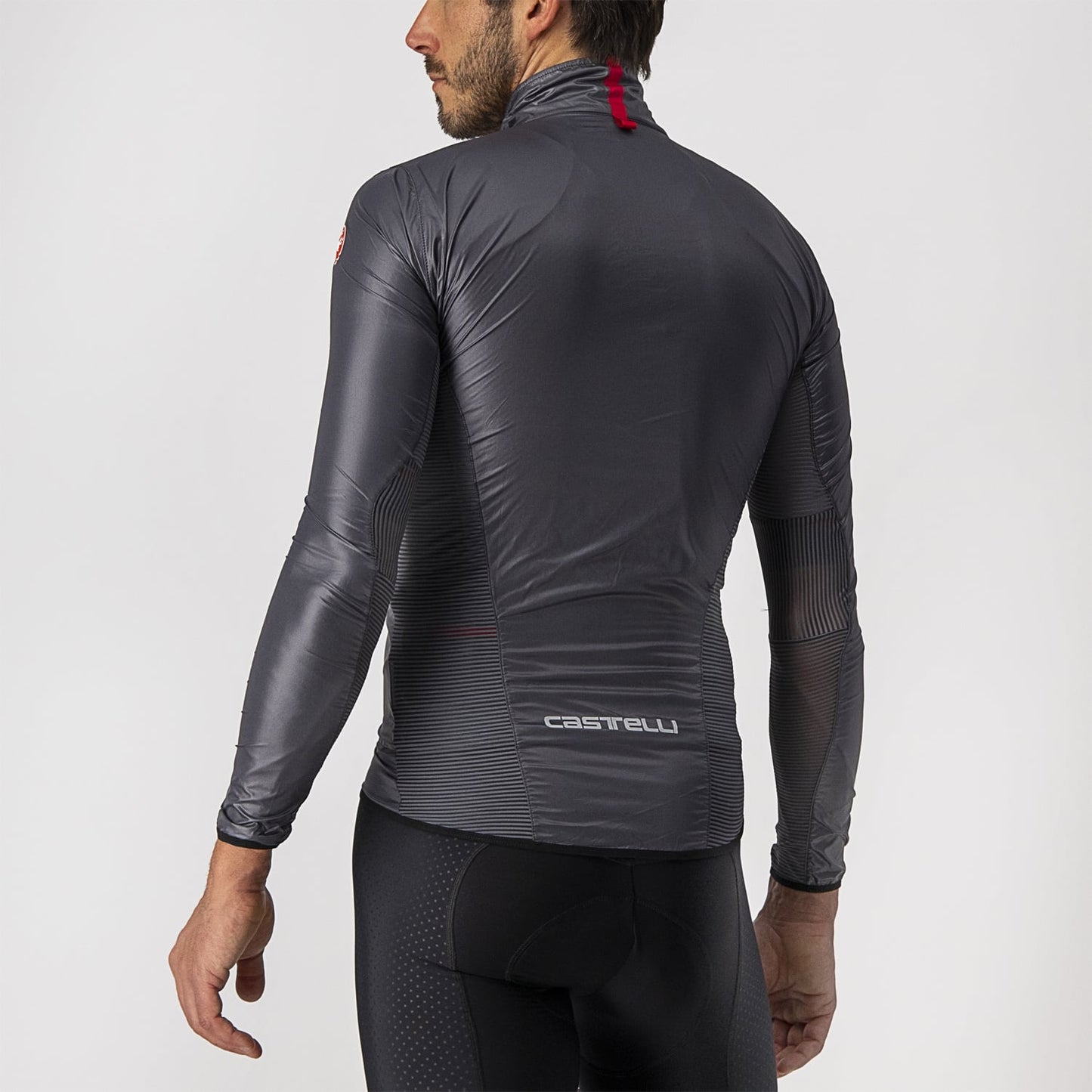 CASTELLI ARIA SHELL Jacket Dark Grey