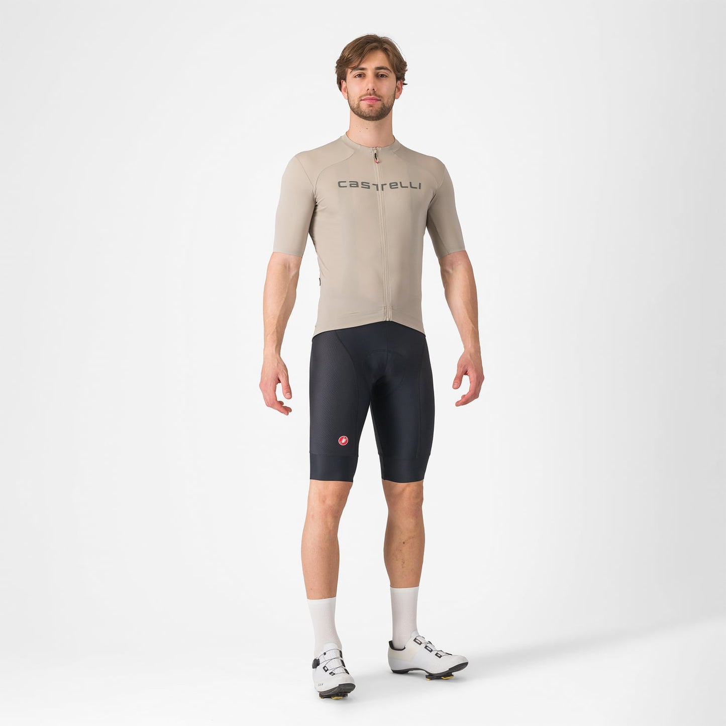 CASTELLI PROLOGO LITE Short Sleeve Beige Jersey