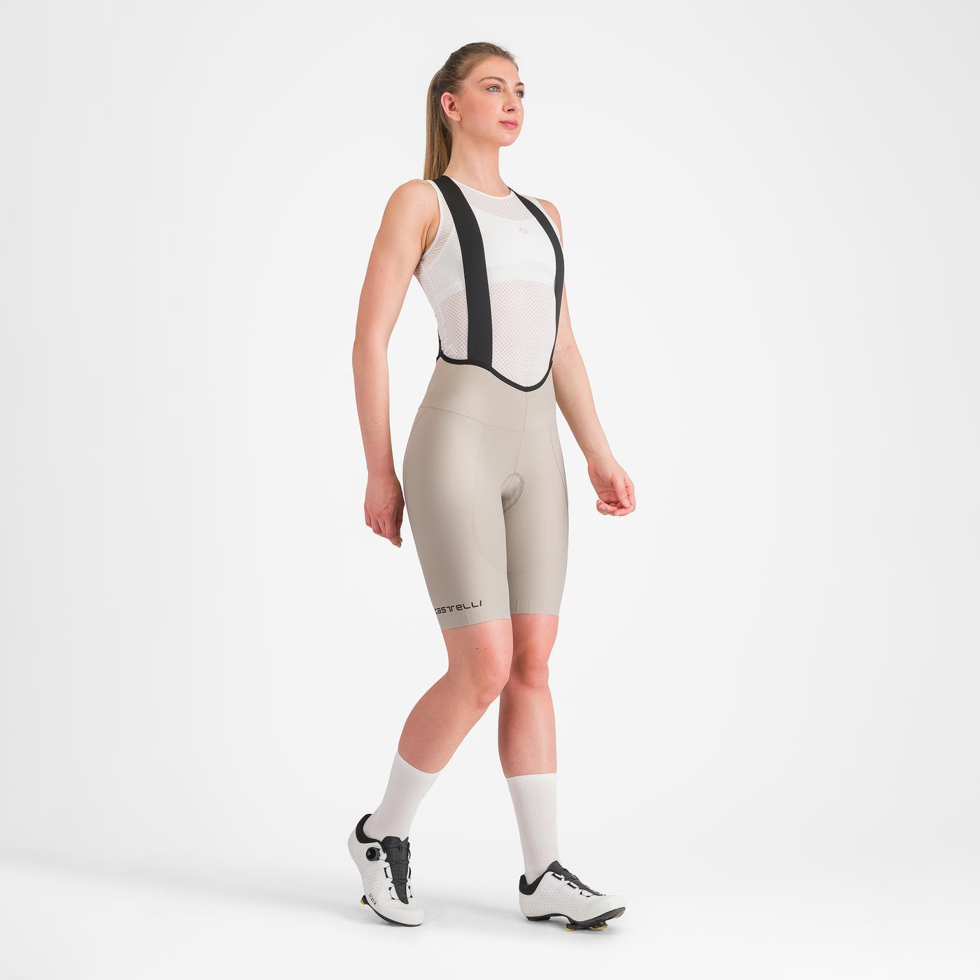 CASTELLI ESPRESSO W DT Women's Beige Bib Tight