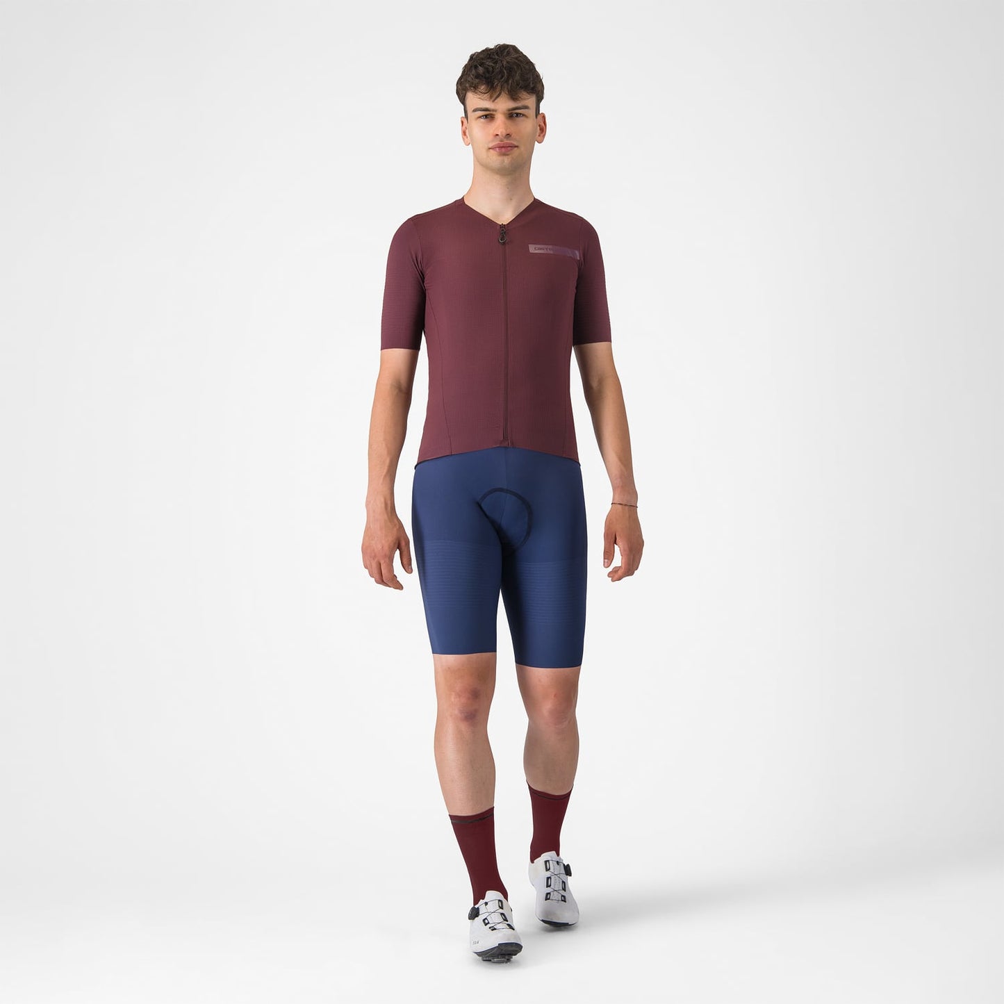 CASTELLI PREMIO EVO Short Sleeve Jersey Bordeaux