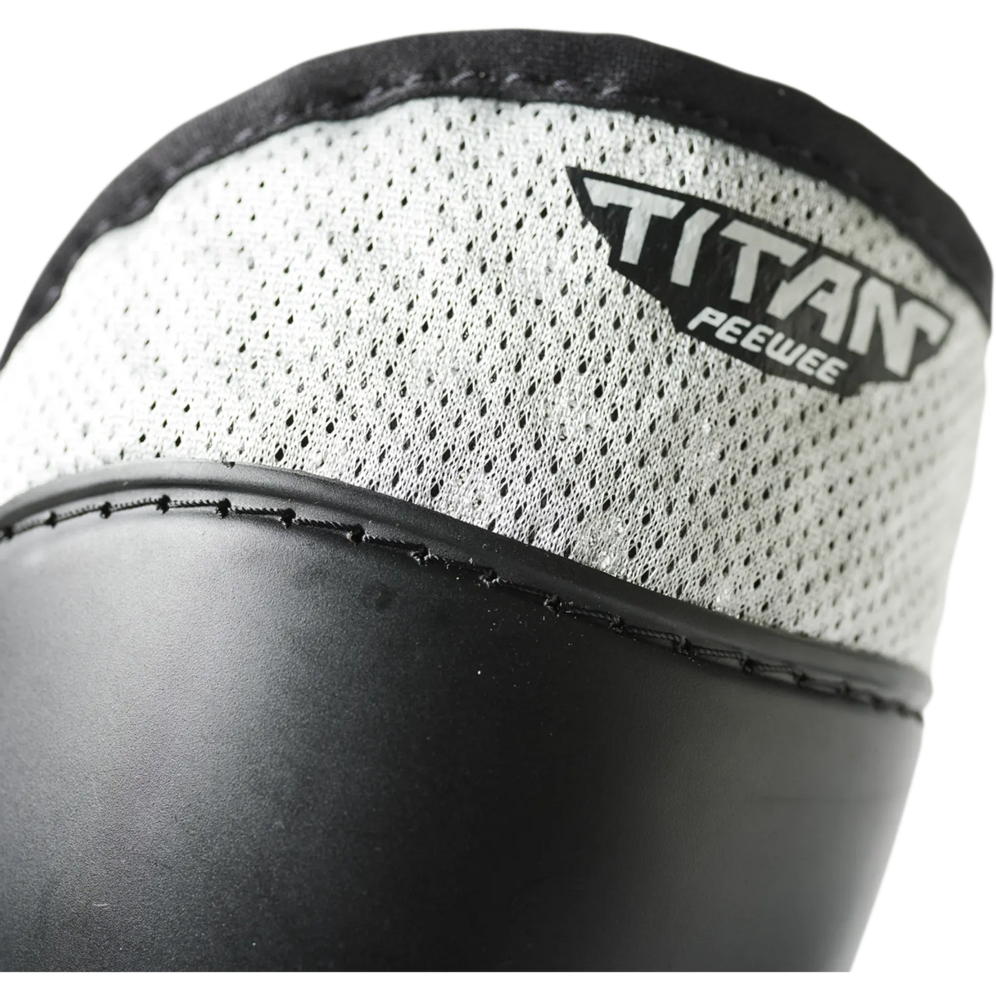 FOX TITAN Junior Knee/Shin Guards Black/Silver