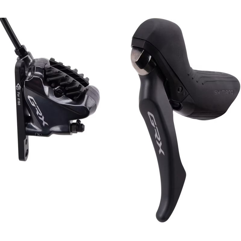 Left Mono Lever and Front Caliper SHIMANO GRX BL-RX810 + BR-RX810 Flat Mount