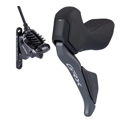 Left Lever and Front Caliper SHIMANO GRX Di2 ST-RX825 + BR-RX820 Flat Mount 2x12-speed