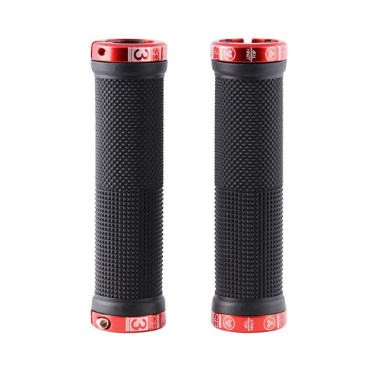 SB3 KHEOPS Lock-On 129 mm Black/Red Grips