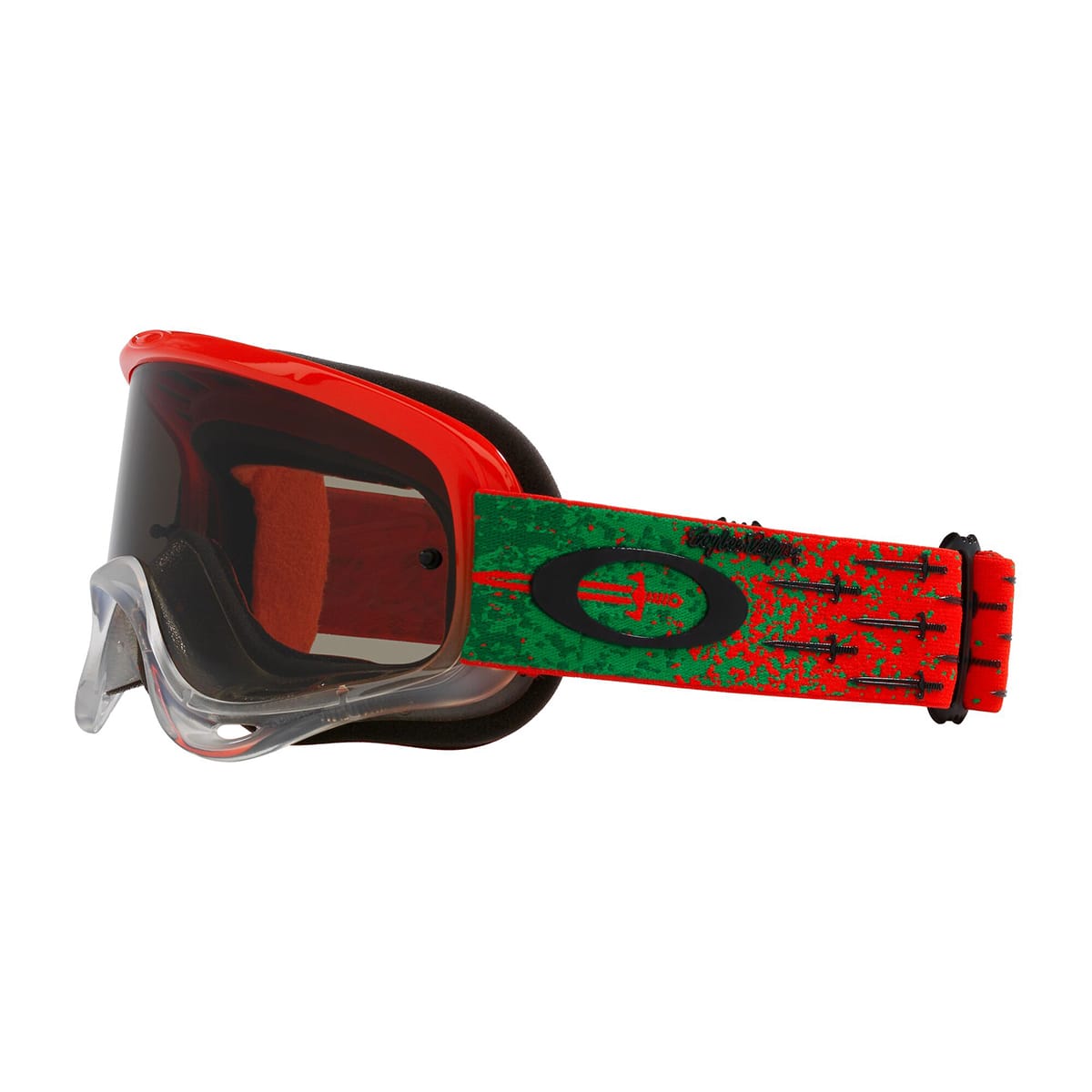 OAKLEY O Frame MX TLD Carrack Orange Dark Grey Goggle OO7029-77