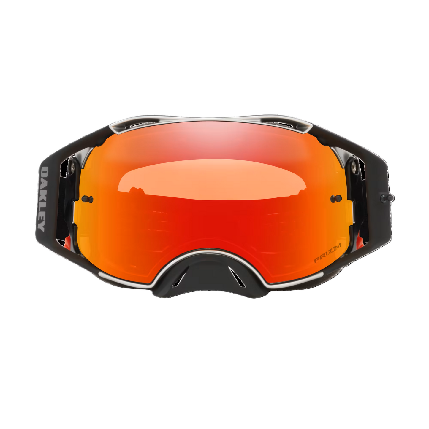 OAKLEY AIRBRAKE MX Tuff Blocks Black Gunmetal Prizm MX Torch Iridium Goggle