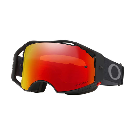 OAKLEY Airbrake MTB Black Gunmetal Ecran Prizm Mx Torch Iridium OO7107-01 Goggle