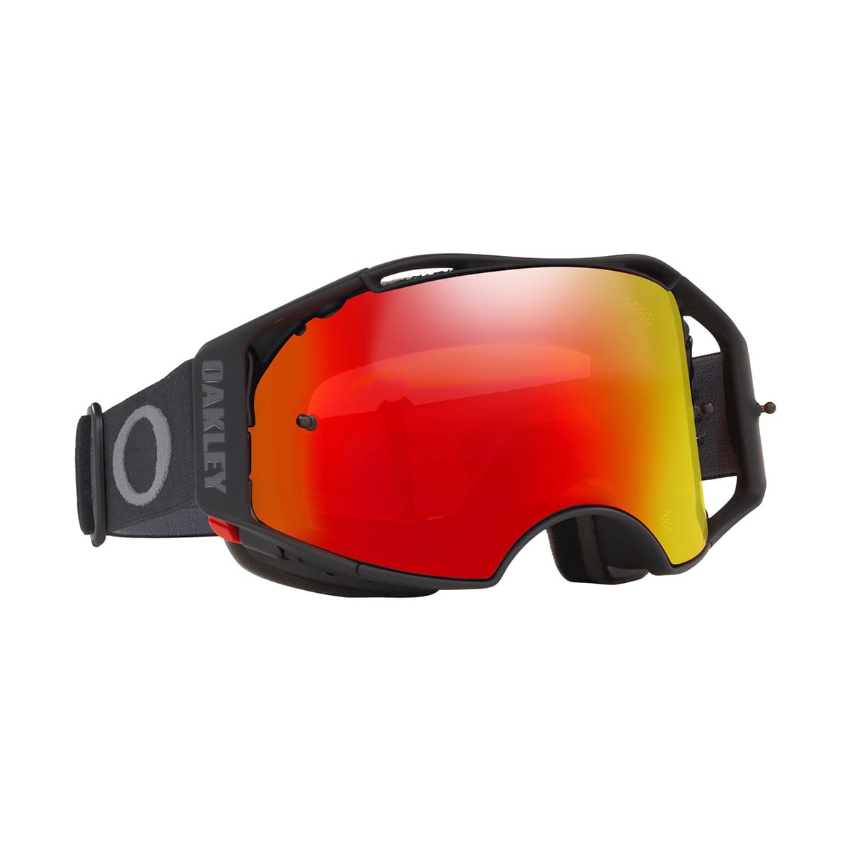 OAKLEY Airbrake MTB Black Gunmetal Ecran Prizm Mx Torch Iridium OO7107-01 Goggle