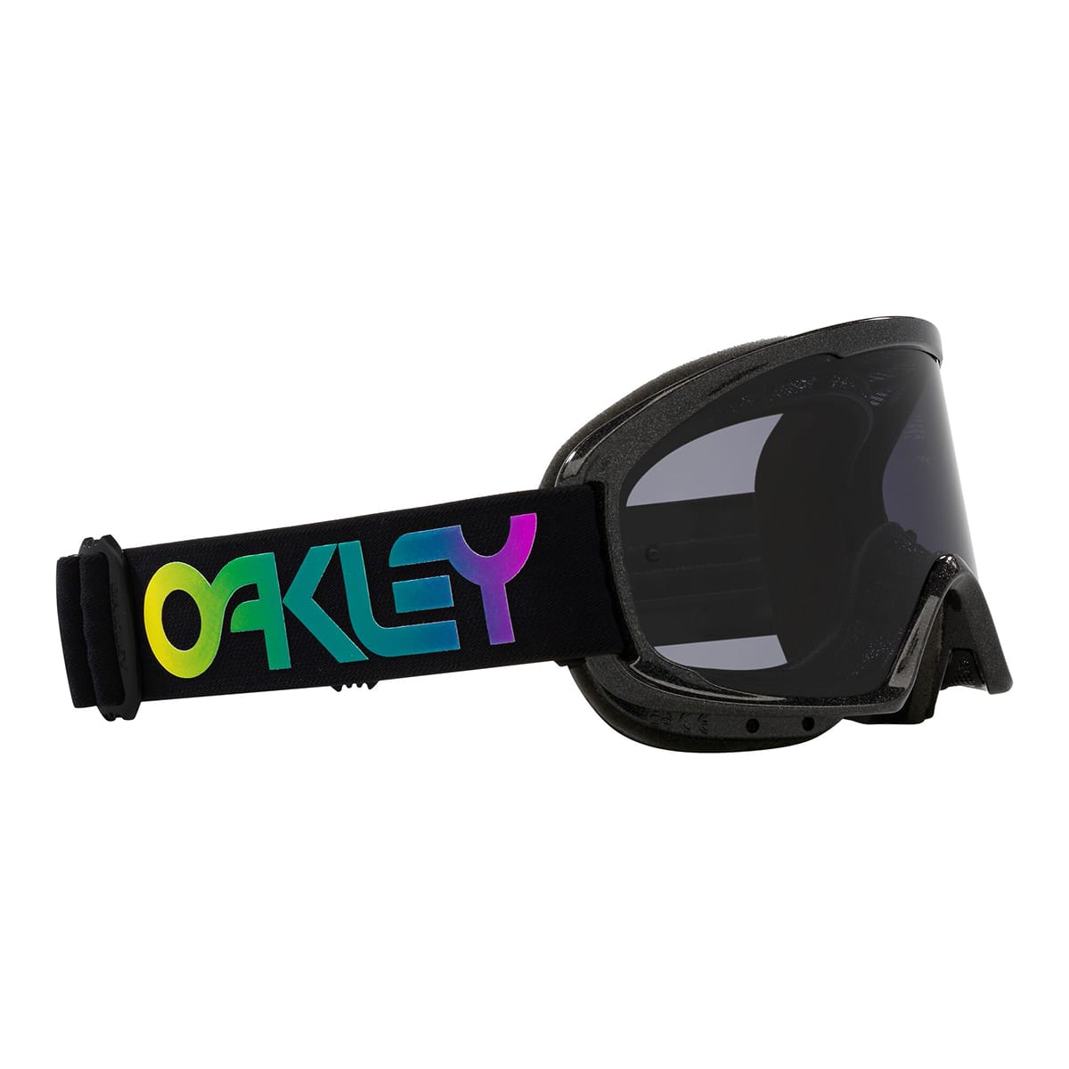 OAKLEY O Frame Pro 2.0 MTB B1B Galaxy Black Dark Grey Goggle OO7117-19