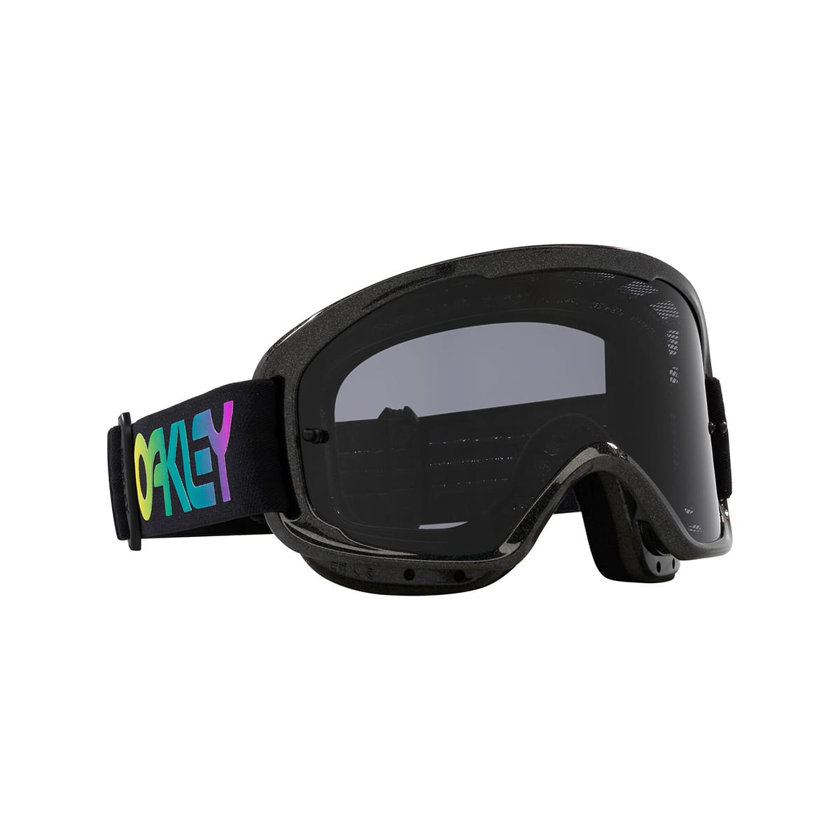 OAKLEY O Frame Pro 2.0 MTB B1B Galaxy Black Dark Grey Goggle OO7117-19