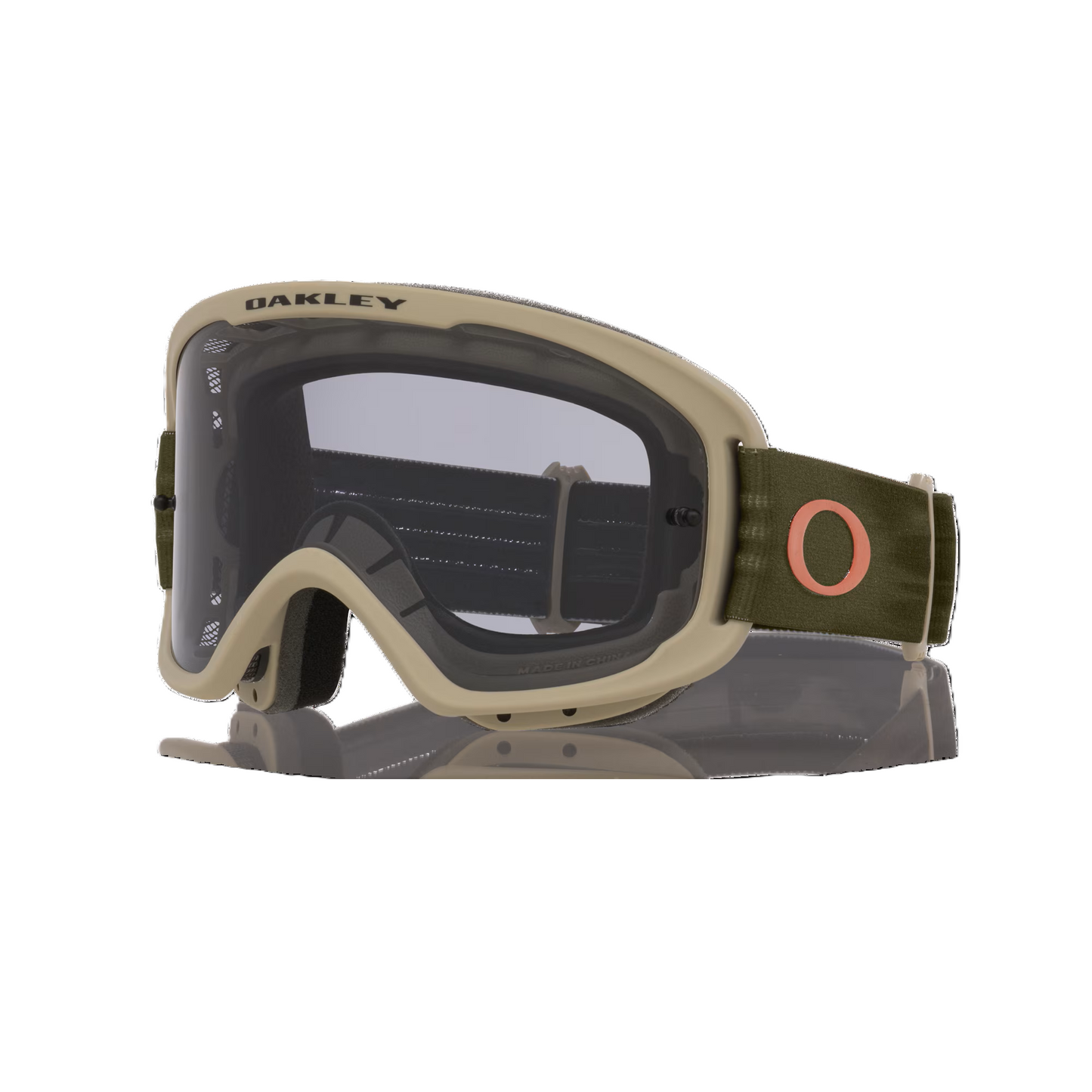 OAKLEY O Frame Pro 2.0 MTB Dark Brush Paloma Light Grey Goggle