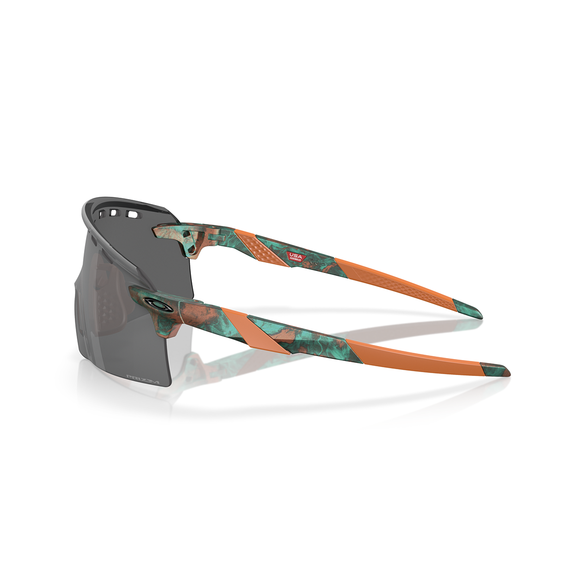 OAKLEY ENCODER STRIKE V Orange Green Prizm Black - OO9235-1539