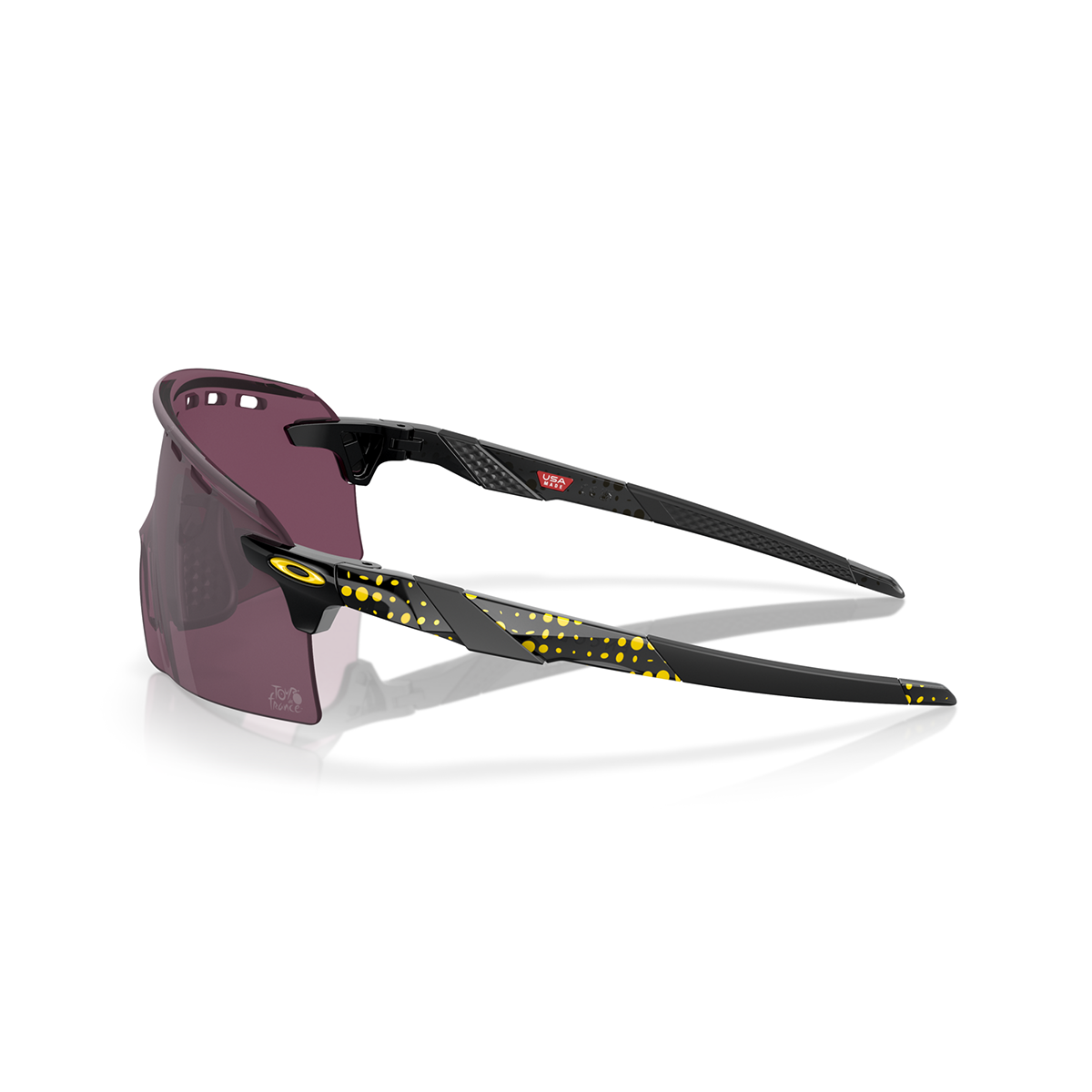 OAKLEY ENCODER STRIKEV Tour de France Goggles Black Yellow Prizm Road Black - OO9235-1739