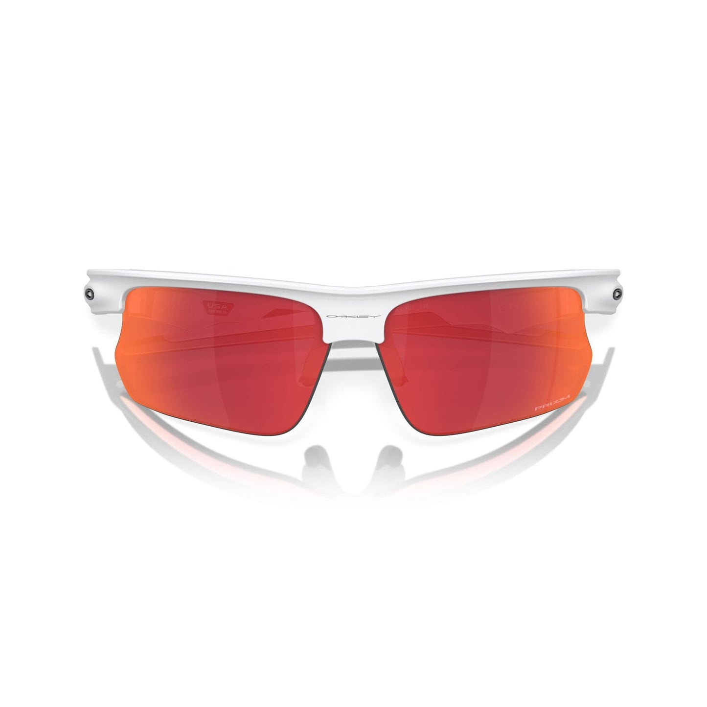 OAKLEY BISPHAERA Glasses White Matt Prizm Field - 0OO9400-1068