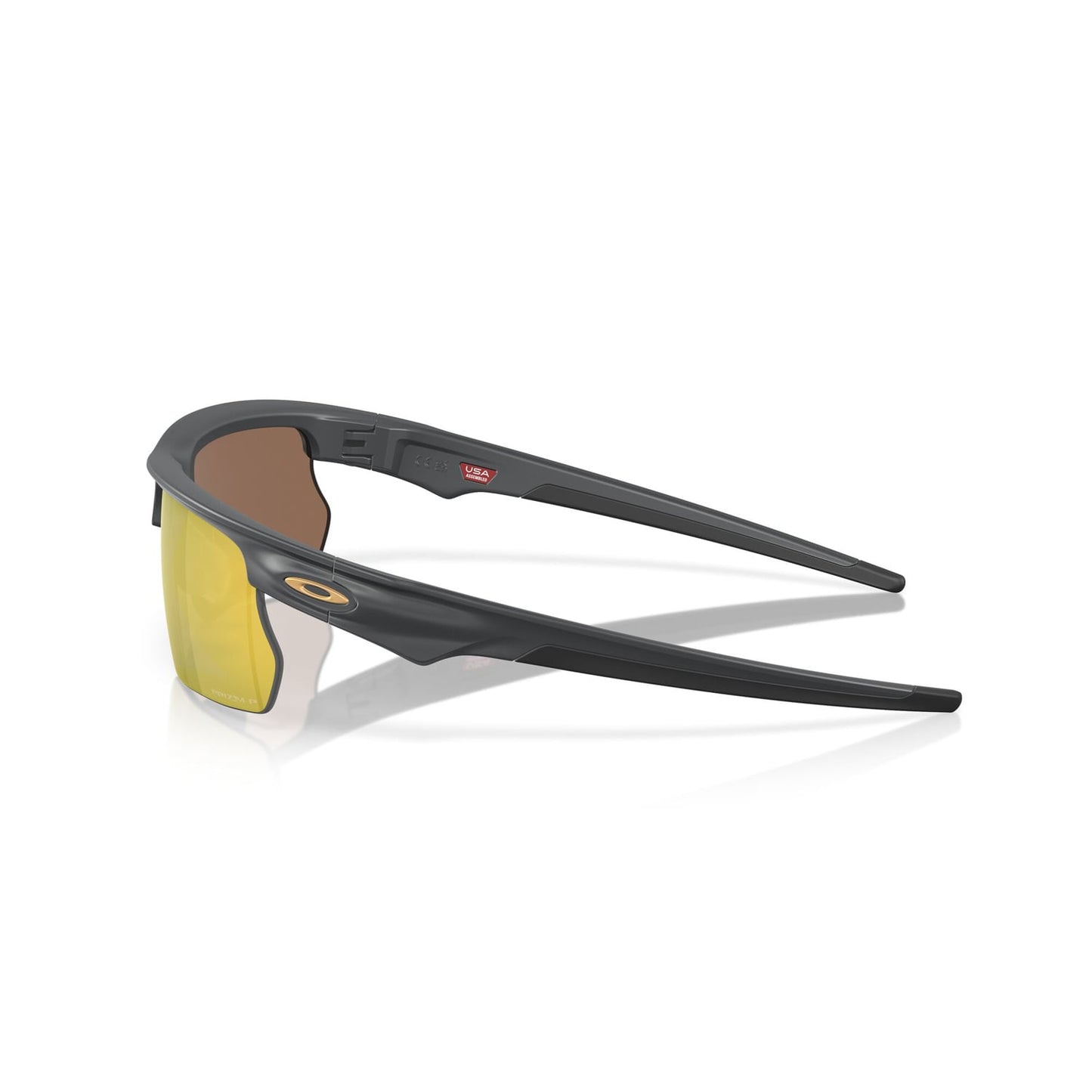 OAKLEY BISPHAERA BISPHAERA Carbon Matt Prizm 24K Polarized Glasses - 0OO9400-1268