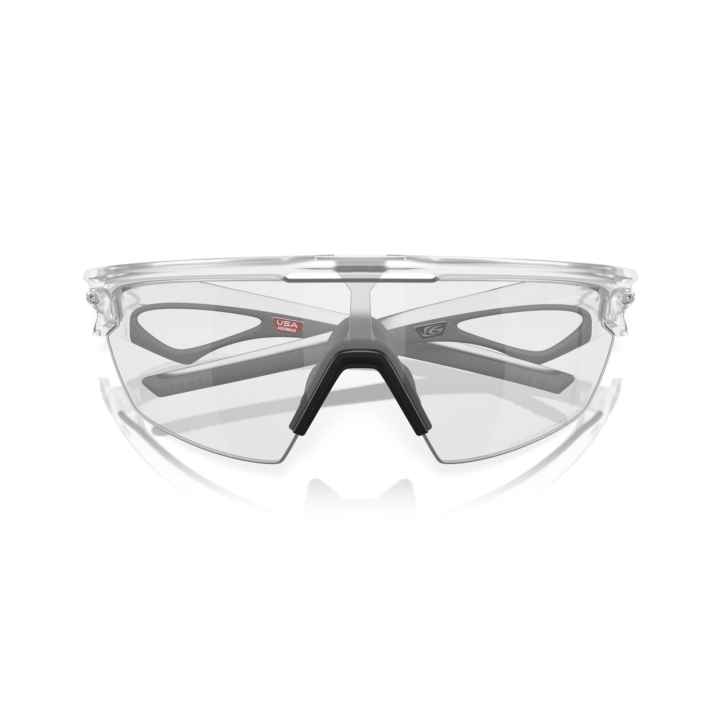 OAKLEY SPHAERA Glasses Black Transparent Clear Photochromic -0OO9403-0736